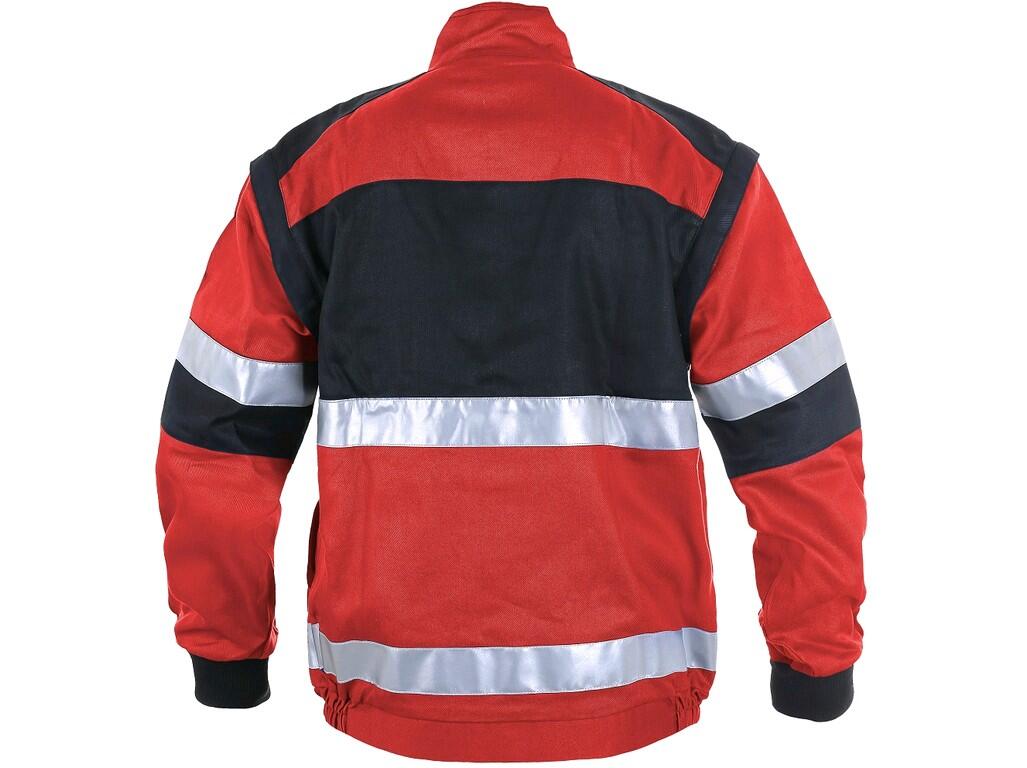 Blúza CXS LUXY BRIGHT, pánska, červeno-čierna